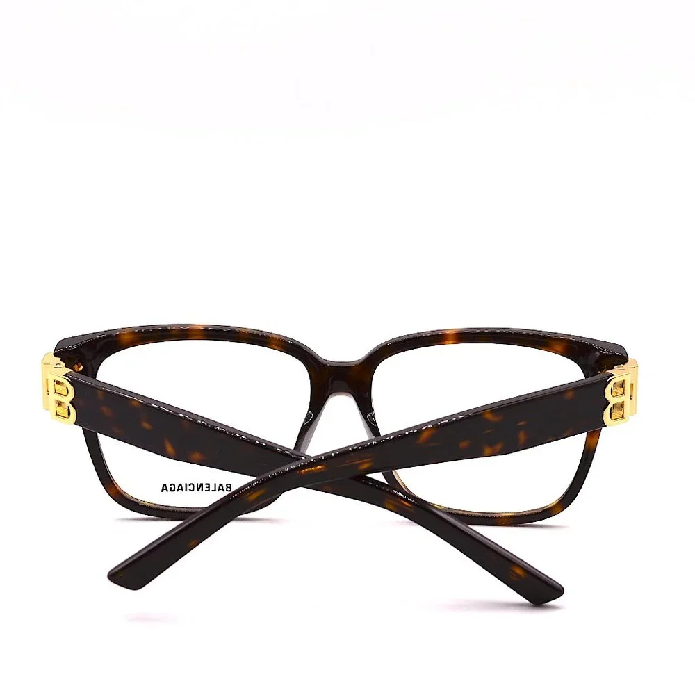 NEW BALENCIAGA BB0104O 002 HAVANA AUTHENTIC EYEGLASSES FRAME - Picture 6 of 15